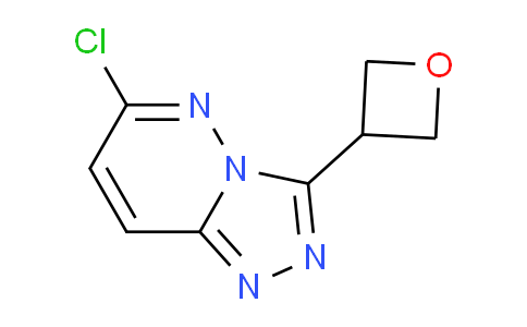 CAS No. 1447606-74-7, 6-Chloro-3-(oxetan-3-yl)-[1,2,4]triazolo[4,3-b]pyridazine