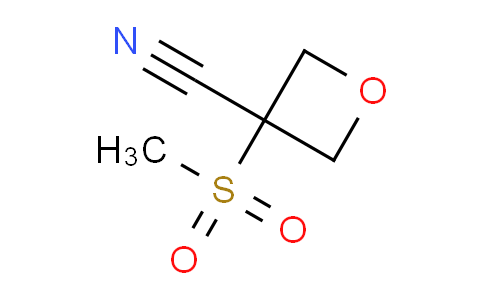 CAS No. 1425506-93-9, 3-(Methylsulfonyl)oxetane-3-carbonitrile