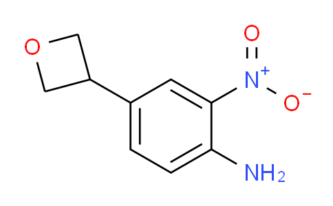 CAS No. 1380292-60-3, 2-Nitro-4-(oxetan-3-yl)aniline