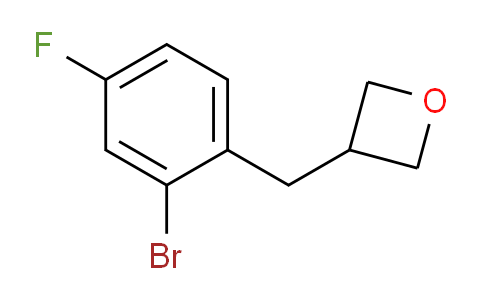 CAS No. 1823923-28-9, 3-(2-Bromo-4-fluorobenzyl)oxetane