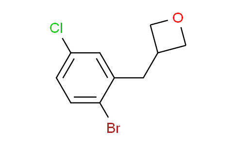 CAS No. 1823924-50-0, 3-(2-Bromo-5-chlorobenzyl)oxetane