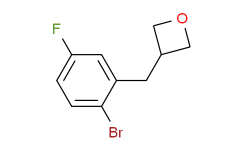 CAS No. 1823922-71-9, 3-(2-Bromo-5-fluorobenzyl)oxetane
