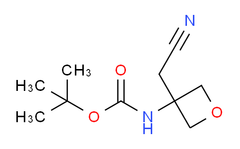 CAS No. 1823324-59-9, tert-Butyl (3-(cyanomethyl)oxetan-3-yl)carbamate