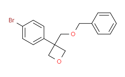 CAS No. 1467061-49-9, 3-((Benzyloxy)methyl)-3-(4-bromophenyl)oxetane
