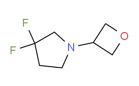 CAS No. 1823321-42-1, 3,3-Difluoro-1-(oxetan-3-yl)pyrrolidine