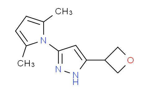 DY732860 | 1425932-05-3 | 3-(2,5-Dimethyl-1H-pyrrol-1-yl)-5-(oxetan-3-yl)-1H-pyrazole