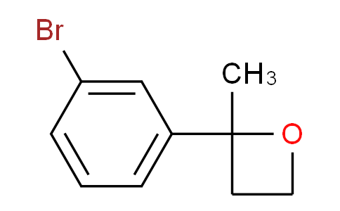 CAS No. 850348-58-2, 2-(3-Bromophenyl)-2-methyloxetane