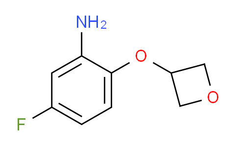 CAS No. 1349715-85-0, 5-Fluoro-2-(oxetan-3-yloxy)aniline