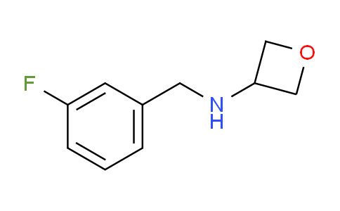 CAS No. 1341690-67-2, N-(3-Fluorobenzyl)oxetan-3-amine