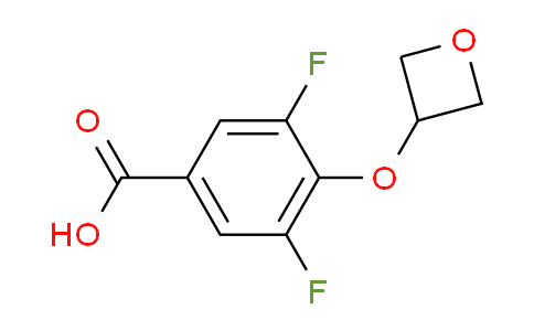 CAS No. 1349717-87-8, 3,5-Difluoro-4-(oxetan-3-yloxy)benzoic acid