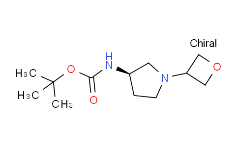 CAS No. 1256667-55-6, (R)-tert-Butyl (1-(oxetan-3-yl)pyrrolidin-3-yl)carbamate