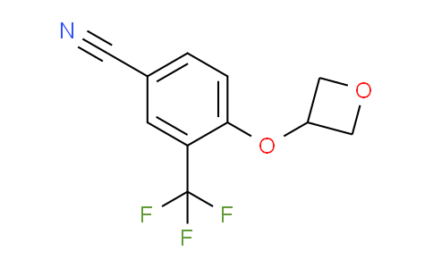 CAS No. 1349718-17-7, 4-(Oxetan-3-yloxy)-3-(trifluoromethyl)benzonitrile