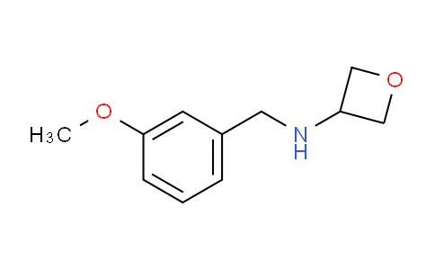 CAS No. 1343583-25-4, N-(3-Methoxybenzyl)oxetan-3-amine