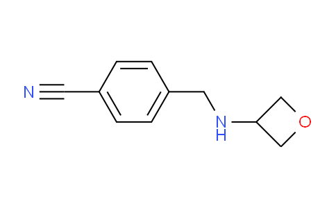 CAS No. 1342705-62-7, 4-((Oxetan-3-ylamino)methyl)benzonitrile