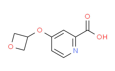 CAS No. 1393330-52-3, 4-(Oxetan-3-yloxy)picolinic acid