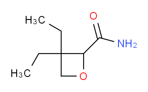 CAS No. 127565-56-4, 3,3-Diethyloxetane-2-carboxamide