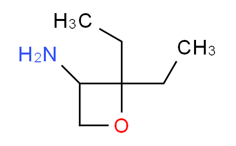 CAS No. 2227205-45-8, 2,2-diethyloxetan-3-amine