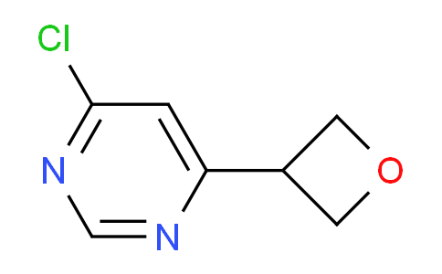 CAS No. 2222937-26-8, 4-chloro-6-(oxetan-3-yl)pyrimidine
