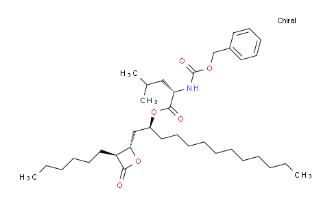 CAS No. 108051-94-1, N-[(PhenylMethoxy)carbonyl]-L-Leucine (1S)-1-[[(2S,3S)-3-Hexyl-4 -oxo-2-oxetanyl]Methyl]dodecyl Ester