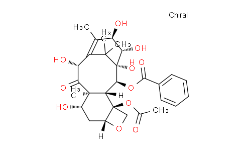 CAS No. 145533-34-2, [(1R,2S,3R,4S,7R,9S,10S,12R,15R,16S)-4-acetyloxy-1,9,12,15,16-pentahydroxy-10,14,17,17-tetramethyl-11-oxo-6-oxatetracyclo[11.3.1.03,10.04,7]heptadec-13-en-2-yl] benzoate