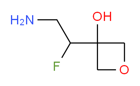 CAS No. 1800560-27-3, 3-(2-amino-1-fluoroethyl)oxetan-3-ol
