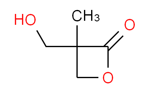 CAS No. 45511-67-9, 3-(hydroxymethyl)-3-methyloxetan-2-one