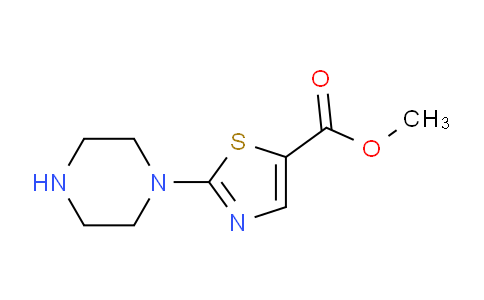CAS No. 726185-68-8, methyl 2-(piperazin-1-yl)thiazole-5-carboxylate