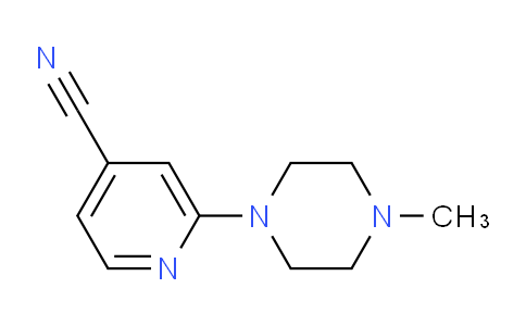 CAS No. 1016501-27-1, 2-(4-Methylpiperazin-1-yl)isonicotinonitrile