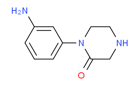 CAS No. 1022128-80-8, 1-(3-Aminophenyl)piperazin-2-one