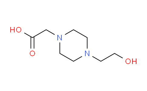 CAS No. 124335-65-5, [4-(2-Hydroxy-ethyl)-piperazin-1-yl]-acetic acid