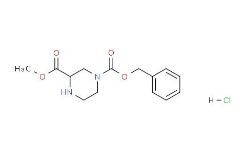 CAS No. 1219153-60-2, 1-Benzyl 3-methyl piperazine-1,3-dicarboxylate hydrochloride