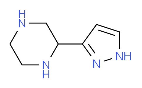 CAS No. 111781-55-6, 2-(1H-Pyrazol-3-yl)piperazine