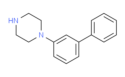CAS No. 115761-61-0, 1-(Biphenyl-3-yl)piperazine