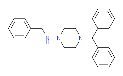 CAS No. 1172-00-5, 4-benzhydryl-N-benzylpiperazin-1-amine