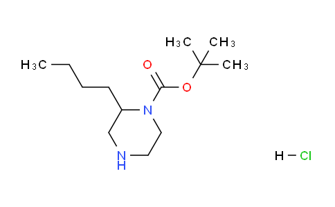 CAS No. 1179359-55-7, 1-Boc-2-Butylpiperazine hydrochloride