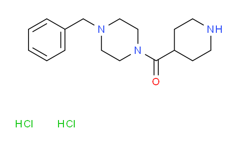 CAS No. 1185013-84-6, (4-Benzylpiperazin-1-yl)piperidin-4-yl-methanone dihydrochloride
