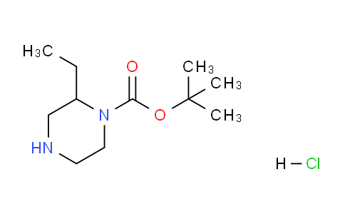 CAS No. 1203274-95-6, tert-Butyl 2-ethylpiperazine-1-carboxylate hydrochloride