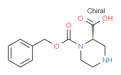CAS No. 1217437-93-8, (S)-1-((Benzyloxy)carbonyl)piperazine-2-carboxylic acid