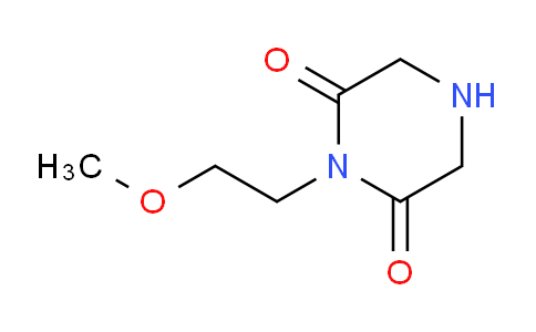 CAS No. 841274-04-2, 1-(2-Methoxyethyl)piperazine-2,6-dione