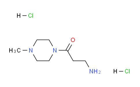 CAS No. 717904-35-3, 3-amino-1-(4-methylpiperazin-1-yl)propan-1-one dihydrochloride