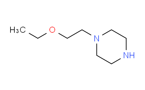CAS No. 13484-38-3, 1-(2-Ethoxy-ethyl)-piperazine