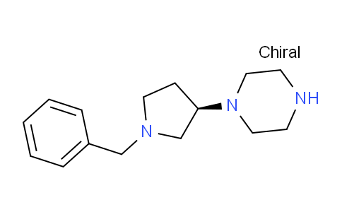CAS No. 1032446-28-8, (R)-1-(1-benzylpyrrolidin-3-yl)piperazine