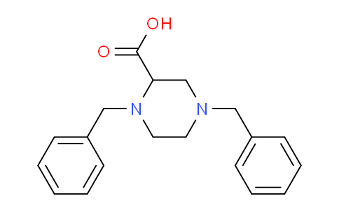 CAS No. 215597-67-4, 1,4-dibenzylpiperazine-2-carboxylic acid
