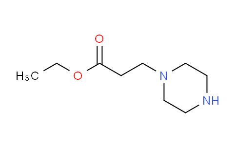 CAS No. 43032-38-8, Ethyl 3-(piperazin-1-yl)propanoate