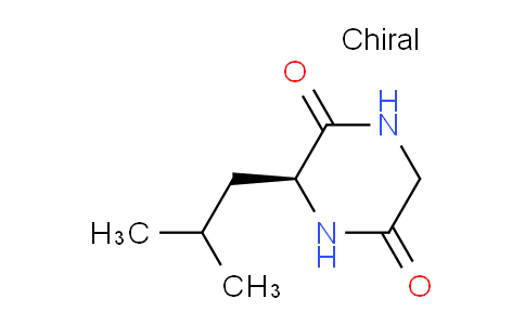 CAS No. 5845-67-0, (S)-3-Isobutylpiperazine-2,5-dione