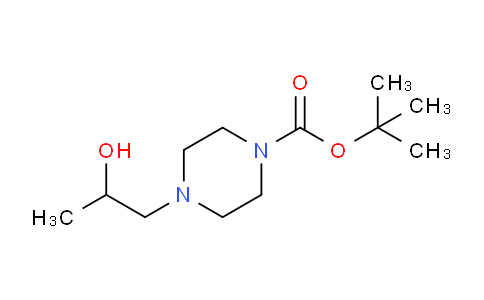 CAS No. 745738-05-0, tert-butyl 4-(2-hydroxypropyl)piperazine-1-carboxylate