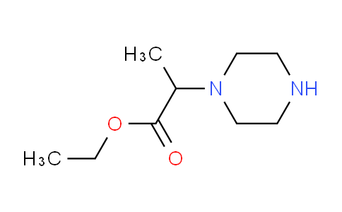 CAS No. 824414-06-4, ethyl 2-(piperazin-1-yl)propanoate