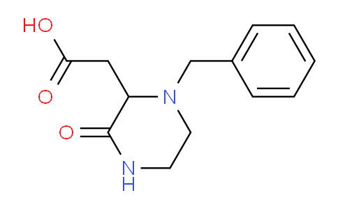 CAS No. 693824-68-9, 2-(1-Benzyl-3-oxo-2-piperazinyl)acetic acid