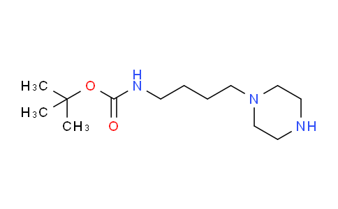 CAS No. 874831-61-5, tert-butyl (4-(piperazin-1-yl)butyl)carbamate