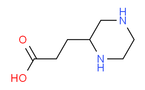 CAS No. 891782-61-9, 3-Piperazin-2-yl-propionic acid